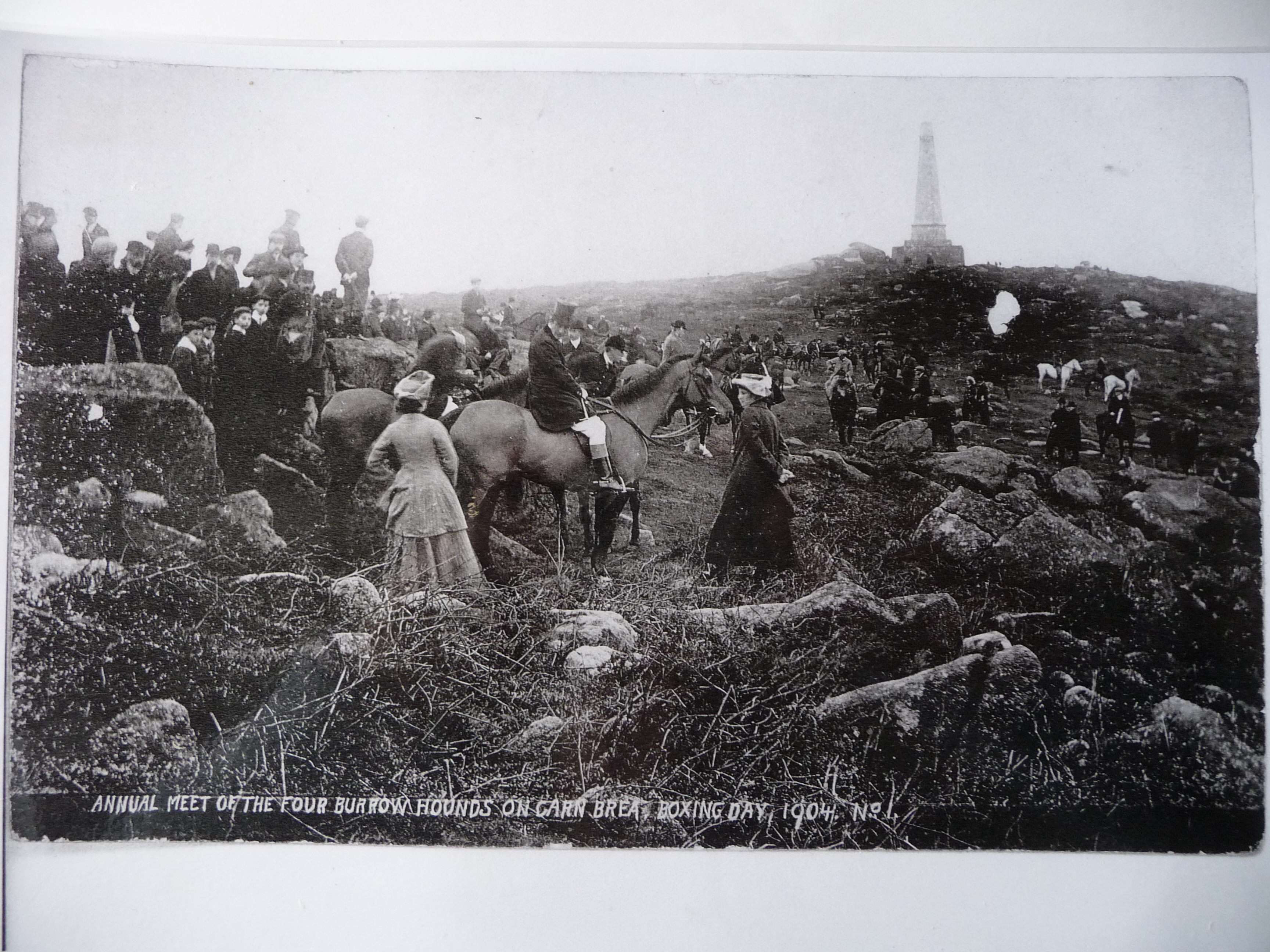 carn brea boxing day 1904